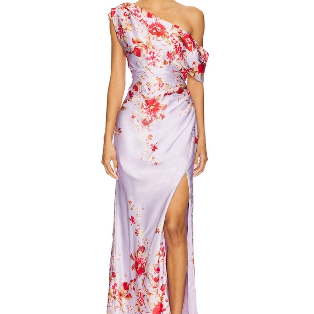 NWT Elliatt Elina Gown in Lilac Multi